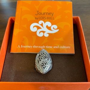 LOIS  HILL STERLING SILVER RING